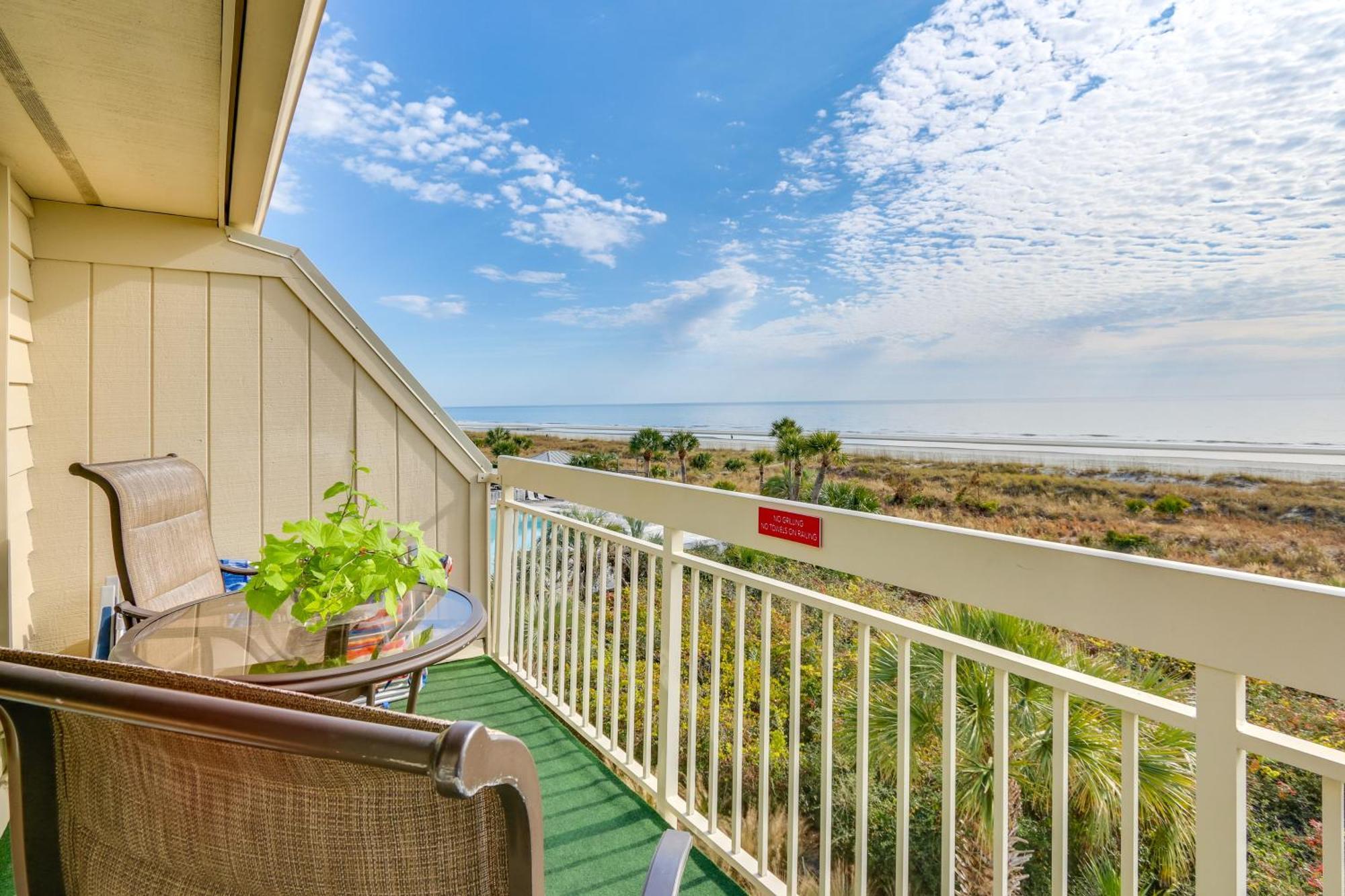 Вілла Breakers Oceanfront Getaway With Amazing View And Pool Гілтон-Гед-Айленд Екстер'єр фото